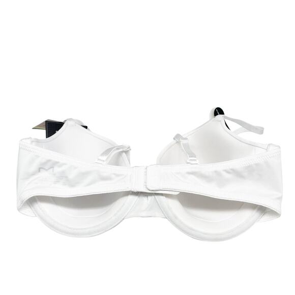 Maidenform Women's Modern Demi Underwire T Shirt Bra White Size 34C - Picture 3 of 5
